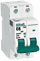 Выключатель автоматический DEKraft ВА-103 2п 8А C 6кА картинка